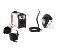 Stamos Welding Group Welding set - ALU welder - 200 A - pulse - digital - welding helmet X-Basic ENTRIX 200D-SET-5
