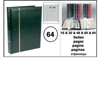 Stamp Album Insert Book Green 64 White Pages SAFE 150 3