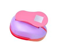 Stamp Border Paper Punch for Crafts, Portable Handheld Paper Punches for Card Making, Lightweight Easy Press Supplies, Pink, 11cm x 7cm x 8cm- 11cmx7cmx8cm Pink