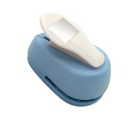 Stamp Border Punch - Effortless & Precise Card Embellishing | Square Embossing Tool For DIY Journals | For Crafters & Scrapbookers, Multi-Use Puñ With Alignment Guide, Clean Cuts Every Time