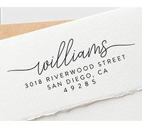 Stamp by Me | Custom Return Address Stamp - Up to 3 Designs to Choose | Personalized Self-Inking Stamp | Custom Address Stamp | Custom Rubber Stamp | Address Label Stamp | Custom Stamps Self Ink
