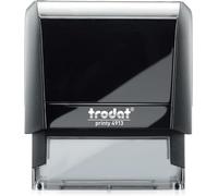 Stamp by Me - Personalised Self-Inking Stamp for Businesses - Black | Large Self-Inking Stamp with up to 5 Lines | Bank Office Return Address | Refillable Ink Pad