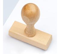 Stamp by Me | Personalized Wood Stamp | Custom Rubber Stamp for Business | Up to 5 Lines of Text | Company Stamp Small (50x30mm) | Rubber Stamps 5 Lines | Stamps for Business (50x30mm)