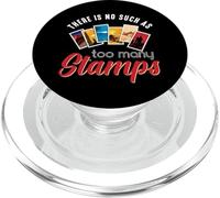 Stamp Collecting Philatelist Philately Hobby PopSockets PopGrip for MagSafe