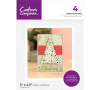 Stamp, Die & Stencil Set: Christmas Tree by Crafter's Companion