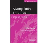 Stamp Duty Land Tax – Law Practitioner Series – Cambridge University Press