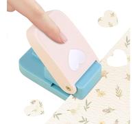 Stamp Hole Puncher - Multipurpose Craft Tool, Strong Metal Cutter, Smooth Paper Punch, Easy Grip Design | Handy Puncher for DIY Scrapbooking Cardstock Photos Office School Albums Crafts