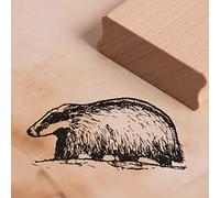 Stamp Old Badger Motif Stamp Approx. 48 x 22 mm