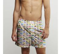Stamp Plane Boxer Shorts CLAUDIO LUGLI Yellow L