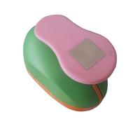 Stamp Puncher - 8.5cm Square Cutter Paper Punch, Portable Crafting Tool, Card Making Accessory With Smooth Cutting Action | Arts And Crafts Supply for Preschool Kindergarten Teachers Students