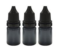Stamp Replacement Ink - Rapid-Drying Black Oil, Compact Refill Bottle | 10ml User-Friendly Stamping Ink with Resealable Cap, Reliable Privacy Protection for Paperwork, Packages, Mail, Business Forms