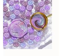 Stamp Sealing Wax Beads, 100 Pcs Wax Seal Wax Print Beads for Stamps Retro Vintage Sealing Wedding Birthday Wax Lacquer for SealsCraft Supplies(2)