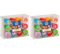 Stamp Set - Self-Inking Stamps in Various Paw Patrol Motifs by Chase, Marshall, Skye, Rubble, Zuma - Gift for Children (Pack of 2)