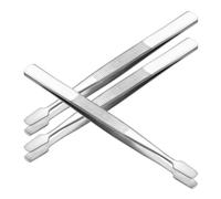 Stamp Tweezers Stainless Steel Precision Tweezers 3pcs for Documents