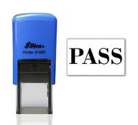 Stampcrafters Shiny S-520 Pass Phrase Self Inking Rubber Stamp Business Custom Stamp Office Stationery