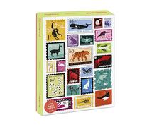 Stamped 1000 Piece Jigsaw Puzzle for Adults | The for Animal Lovers| Premium 100% Recycled Board | Modern 1000 Piece Puzzle for Adults | Happily Jigsaw Puzzles