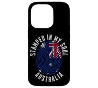Stamped in My Soul Australia Flag Design Aussie Pride Case for iPhone 14 Pro