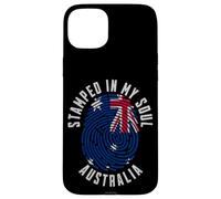 Stamped in My Soul Australia Flag Design Aussie Pride Case for iPhone 15 Plus
