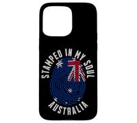 Stamped in My Soul Australia Flag Design Aussie Pride Case for iPhone 15 Pro Max