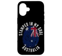 Stamped in My Soul Australia Flag Design Aussie Pride Case for iPhone 16