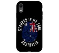 Stamped in My Soul Australia Flag Design Aussie Pride Case for iPhone XR