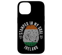 Stamped in My Soul Ireland Flag Emerald Isle Irish Pride Case for iPhone 14