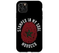 Stamped in My Soul Morocco Flag Design Moroccan Pride Case for iPhone 11 Pro Max