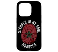 Stamped in My Soul Morocco Flag Design Moroccan Pride Case for iPhone 15 Pro