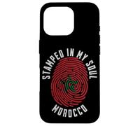 Stamped in My Soul Morocco Flag Design Moroccan Pride Case for iPhone 16 Pro