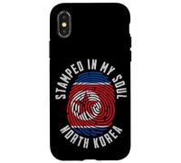 Stamped in My Soul North Korea Flag Korean Pride Case for iPhone X/XS