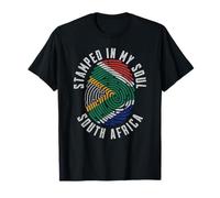 Stamped in My Soul South Africa Flag South African Pride T-Shirt