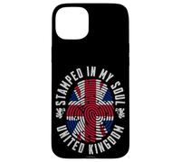 Stamped in My Soul United Kingdom Flag British Pride Case for iPhone 15 Plus