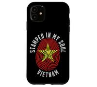 Stamped in My Soul Vietnam Flag Design Vietnamese Pride Case for iPhone 11