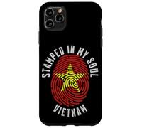Stamped in My Soul Vietnam Flag Design Vietnamese Pride Case for iPhone 11 Pro Max