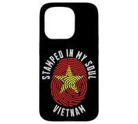 Stamped in My Soul Vietnam Flag Design Vietnamese Pride Case for iPhone 15 Pro
