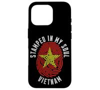 Stamped in My Soul Vietnam Flag Design Vietnamese Pride Case for iPhone 16 Pro
