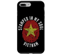 Stamped in My Soul Vietnam Flag Design Vietnamese Pride Case for iPhone 7 Plus/8 Plus