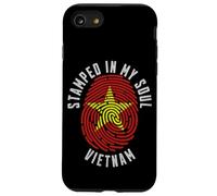 Stamped in My Soul Vietnam Flag Design Vietnamese Pride Case for iPhone SE (2020) / 7/8