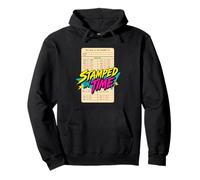 Stamped In Time Library Card Pullover Hoodie