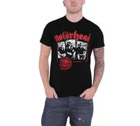Stamped Seal T Shirt Motorhead Black XXL