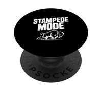 Stampede Mode Buffalo for Animal Lovers PopSockets Adhesive PopGrip