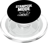 Stampede Mode Buffalo for Animal Lovers PopSockets PopGrip for MagSafe
