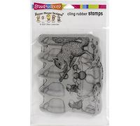 STAMPENDOUS Cling Nut Cracker Rubber Stamp