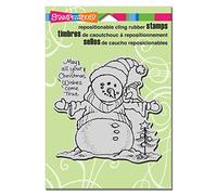 Stampendous Cling Stamp 4.75 x 4.5-inch, Whispered Wishes