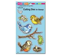 STAMPENDOUS DCS5095 Spring Tweets Die Cut Set