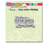 Stampendous Memories Cling Rubber Stamp, 1.75 X 2.5 X 0.5