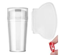 Stamper - Silicone Nail Stamper | Stamping Plates | Reusable Jelly Stamp with Scraper Tool for DIY Nail Designs | Clear Kit