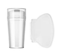 Stamper - Transparent Silicone Stamper For Nail Stamping, Nail Design | Precision Jelly Stamper With Scraper, Easy For Manicure, Out