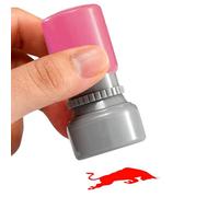 Stamper Waterproof Identity Marker Dry Ink Quick Tool | Portable Ball Stamp for Personal Labelling, Pocket Custom Design Bookmark, Accessory