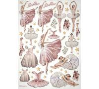 Stamperia A4 Rice Paper - Ballet Dancers Theme